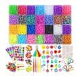 Loom Bands Håndværkssæt - 100% sikkert - 10.000 elastikker - Til børn fra 3 år