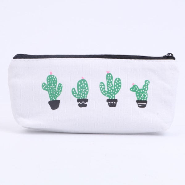 Suurikapasiteettinen luova söpö paperitavaralaatikko, laukku (neljä kaktusta)