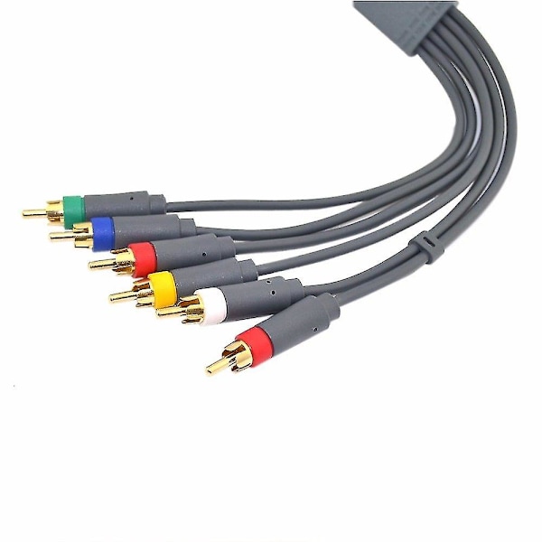 För Xbox 360 & Slim-modeller HD Komponentkabel AV-kabel med Optisk Utgång