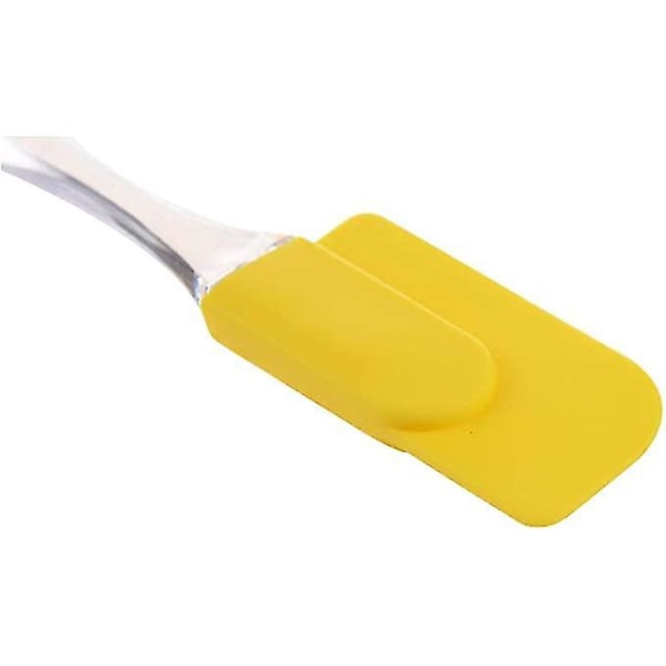 1 X Silikonspatel Kakasked Bakverksmixer Köksredskap Färg:gul Slitstark