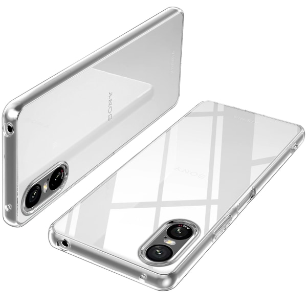 For Sony Xperia 10 VI deksel Anti-fingeravtrykk Høy gjennomsiktighet TPU telefondeksel