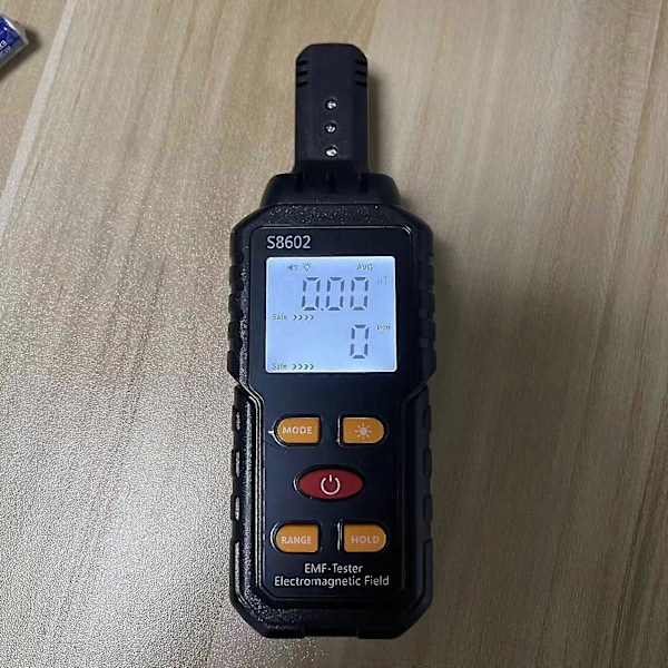 Digital EMF-måler Elektromagnetisk Strålingsdetektor Strålingsdosimeter Tester