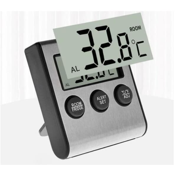 Køleskabs termometer i realtid