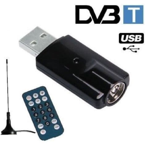 Mini Dvb Terre Terre Terre Terre Usb Usb Coadbook Koaksiaalinen Pctop