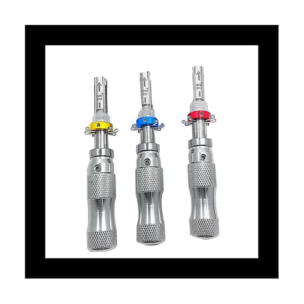3PCS/Set 7 Pin Advanced Tubular Lock Kit KLOM