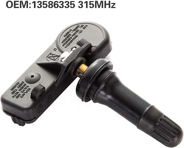 2025 Siste Modell Programmert Dekktrykkovervåkingssystem Sensor Dekktrykksensor Kit TPMS Erstatning passer for Buick for Cadillac