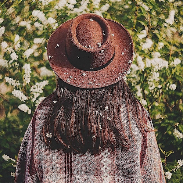 Brun cowboyhatt-kostyme for barn Woody-stil