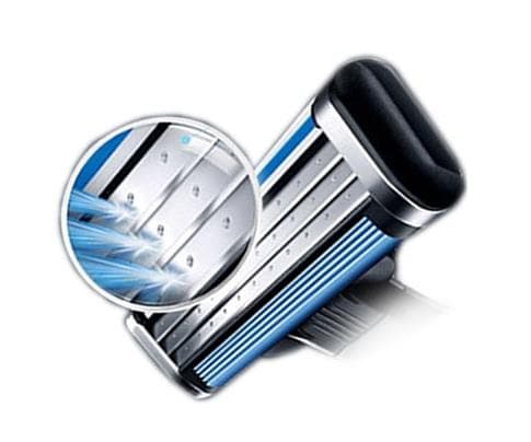 Herre Triple Blade Manuel Shaver - 4stk