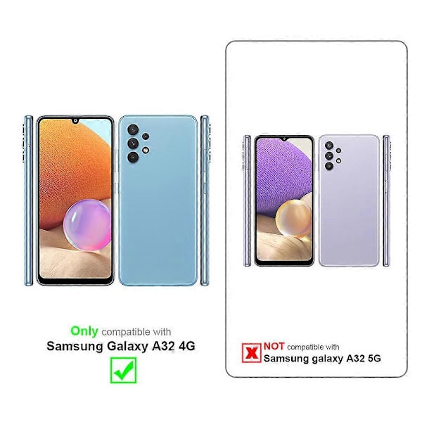 Samsung Galaxy A32 4G Skyddsfodral - Full Cover TPU
