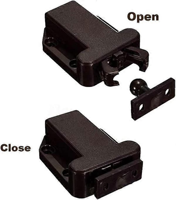 8 kpl Push LatchTouch Latch Safe Push LatchRebound itselukittuva laiteOpen Catch Lock -laatikko