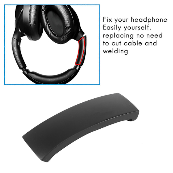 Ersättningshuvudband för Sony WH-1000XM3 XM3 Hörlurar Svart
