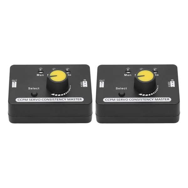 RC Servo Tester, Manuel Hastighedsregulering, MCU-styring, 2 stk., Servo Konsistens Master, Motor DC4.86V