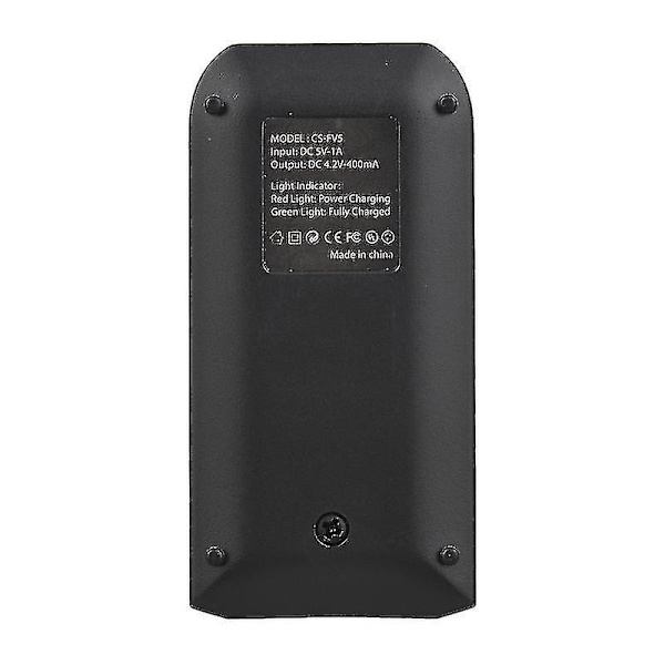Mini bærbar Np-fv5 Plus batterioplader med indikatorlys USB-opladningskabel