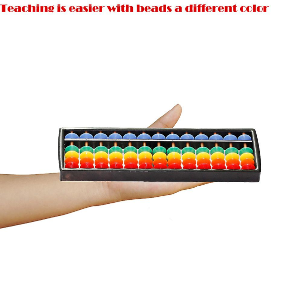 Lasten lahjasauvat Värikkäät helmet Muovinen laskulauta Aritmeettinen Soroban Lapsen laskentatyökalu Lelu