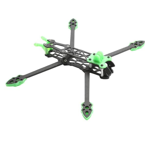 225MM Traversing Frame, Long-Distance Flight Frame, Remote Control Traversing Machine Accessories Green with Printout
