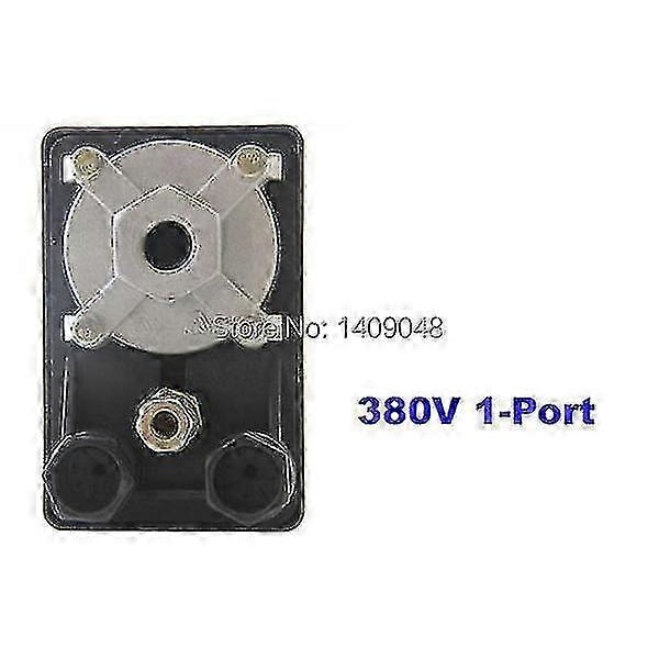 Högkvalitativ 175psi 10bar 20a 3-fas Luftkompressor Tryckströmbrytare Kontrollventil - 1 Port - 6-8bar Räckvidd Banmo
