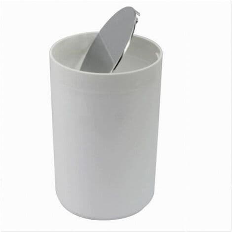 Vit Avfallshink Badrumsmöbler Tipplock 79867