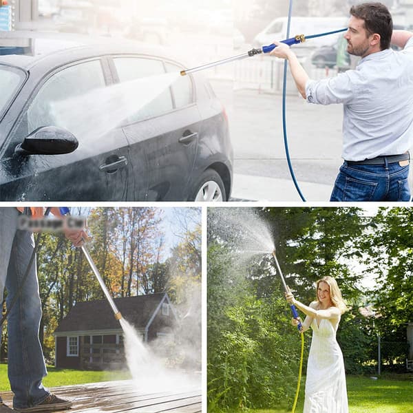 Långskaftad vattenkanon för bevattning av växter och biltvätt - Blå, 1-pack