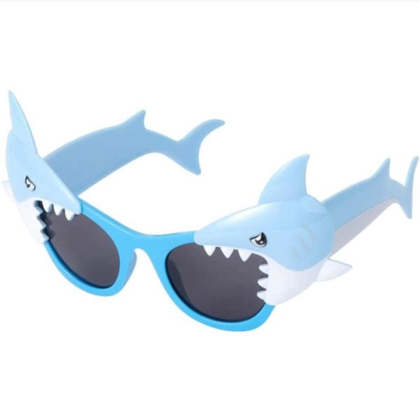 2 Pack Shark Goggles Juhlalasit Crazy Glasses Aurinkolasit Juhlakoristeet (Shark)