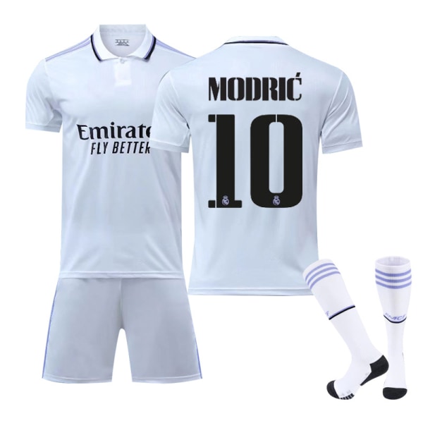 2223 Real Madrid hjemme- og bortedrakt nr. 7 Mbappe drakt 9 Benzema nr. 10 utenlandsk handel fotballuniform dress K No.10 XXL