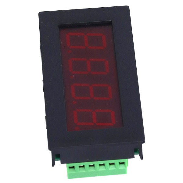 4-numeroinen PLC-näytön LED-sarjaporttimittari DC536V MODBUSRTU RS485 -tiedonsiirrolla