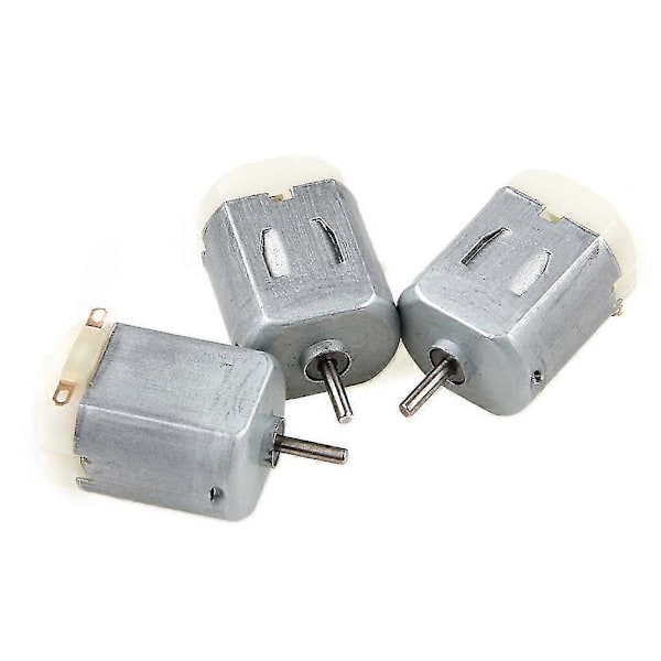 3st DC 3V-6V 130 Miniatyr DC Motor För Elektrisk Leksaksbil Robot DIY Delar
