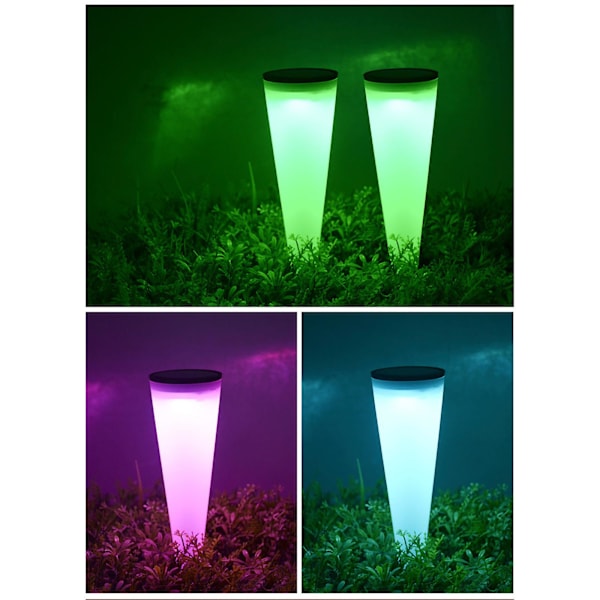 Delivery Tomorrow Solar Lawn Lamp Wall Lamp With 2 Packs