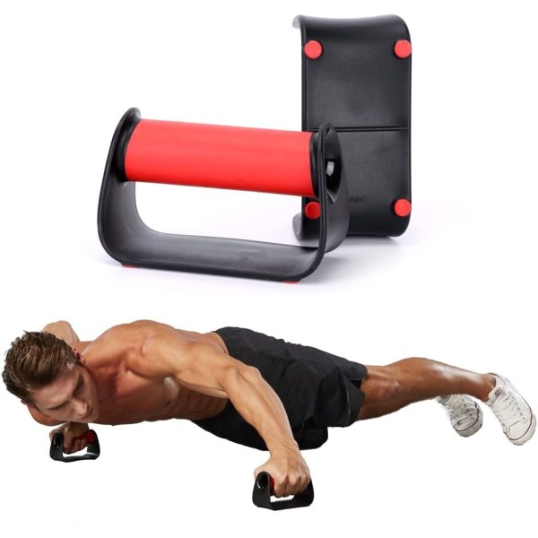 Bærbar push-up grepestang grep holder grønn