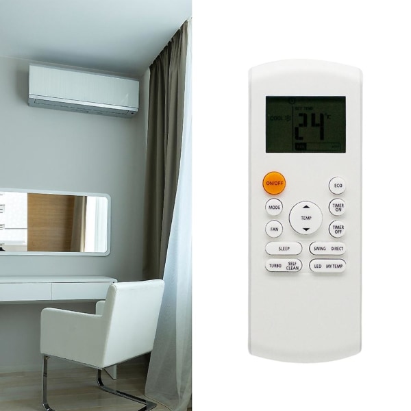 Fjernkontroll for Midea General Rg57a7/bgef Rg57a6/bgefu1 Air Conditioning