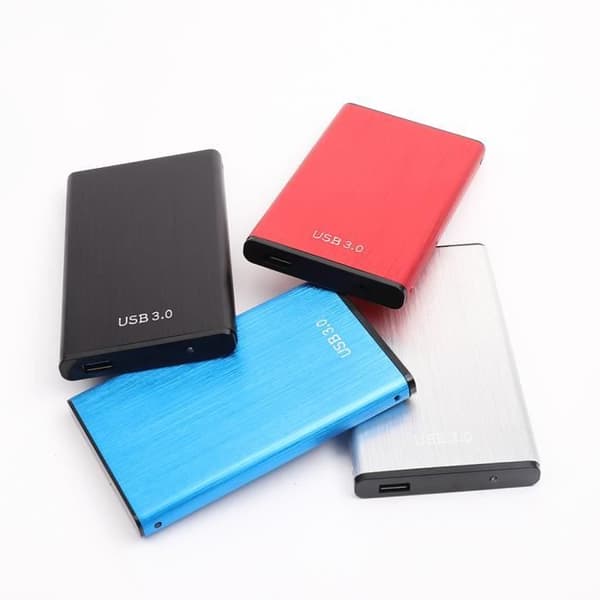 Extern hårddisk 2.5\" USB 3.0 1TB Blå - För PC, Mac, Stationär Dator, Bärbar Dator, Chromebook