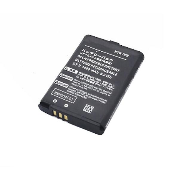 Yhteensopiva Nintendo NEW 3DS N3DS -pelikonsolin akun kanssa KTR-003