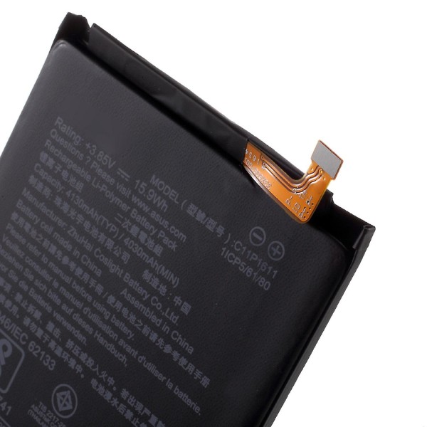 Til Asus Zenfone 3 Max ZC520TL 3.85V 4030mAh Li-ion Polymer Batteri (Encode: C11P1611) (uden logo