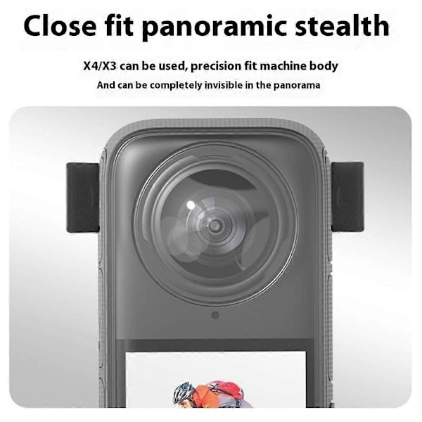 BRDRC 6-pack Vindskyddssvampar för Insta360 X4/X3/ONE X2 Mikrofon Brusreducering Videodämpare