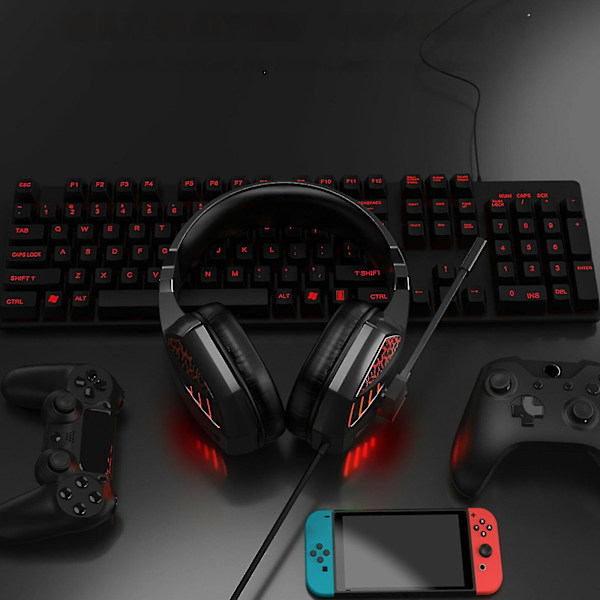 Computer Gaming Headset (Rød)