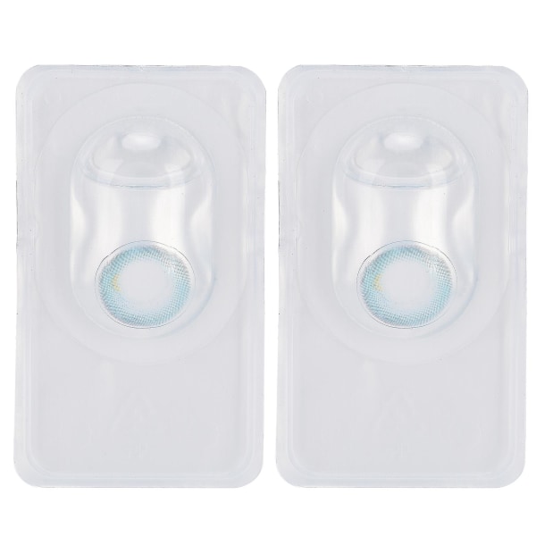 Mrs.h 2st 14mm blå kontaktlins Cosplay färgkontaktlinser 0 dioptri kosmetiskt verktyg
