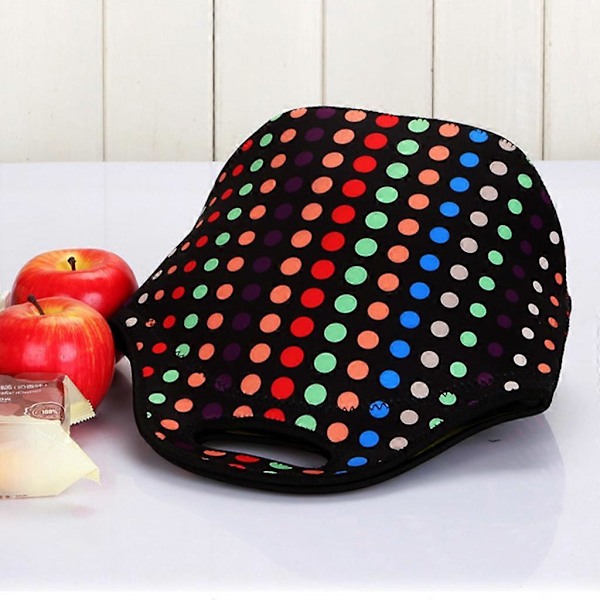 Neopren Lunchväska Isolerad Matlåda för Kvinnor Vuxna Barn