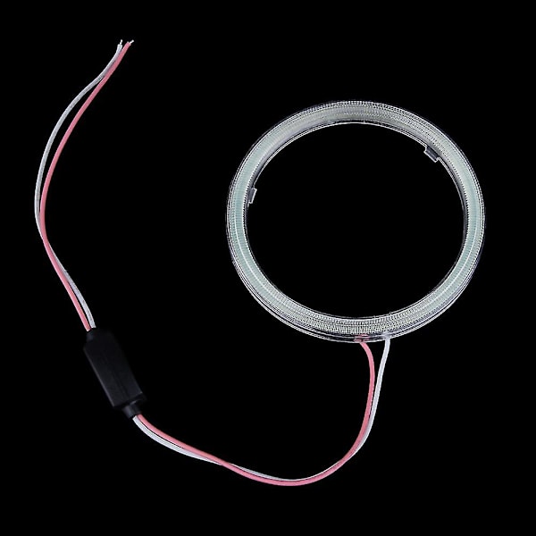 2 stk. 90mm Cob Angel Eyes Canbus Led Angel Eyes Ringlys DRL til DC