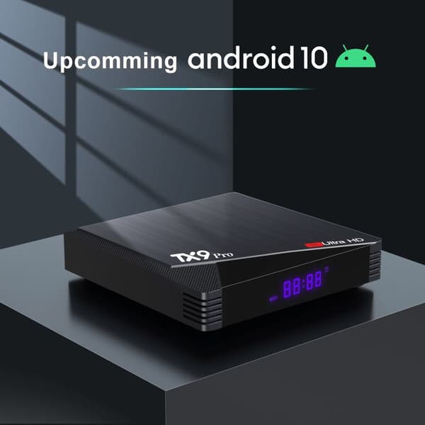 Android TV-boks 4K Android 10 - Allwinner H313 - 4K UHD - Dual-band WiFi - IPTV-dekoder - EU-stik