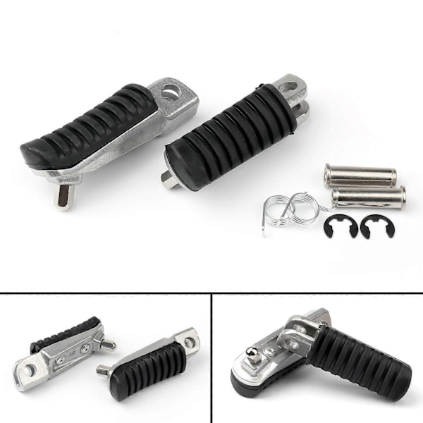 Fremre Fotstøtte Pedaler Fotpinner For Kawasaki ER 4N 6F 6N ZR 250 400 VERSYS 650 Motorsykkel Deler