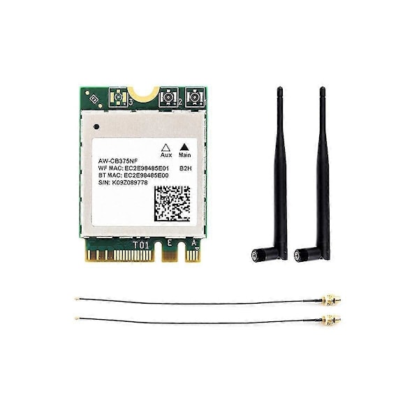 Aw-Cb375Nf Dobbelt bånds trådløst netværkskort 2.4G/5Ghz Dobbelt bånds Wifi5 generation trådløs modul