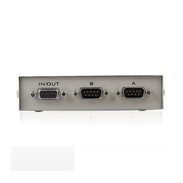 Db 9-bens serie netværksdeling 2-vejs Rs232-switch Ethernet-switcherboks
