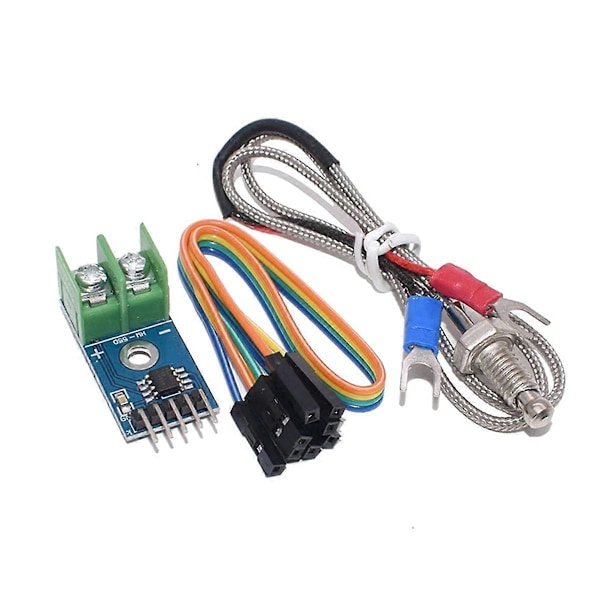MAX6675 Modul med K-typ Termoelement Sensor Hög Noggrannhet Mätverktyg Högtemperaturmätning