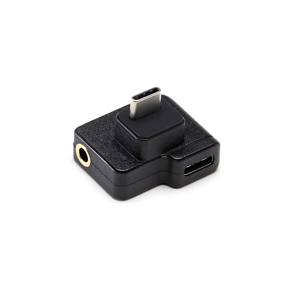 For Osmo Action Mikrofonadapter 3,5 mm/USB-C Ekstern Mikrofonfeste