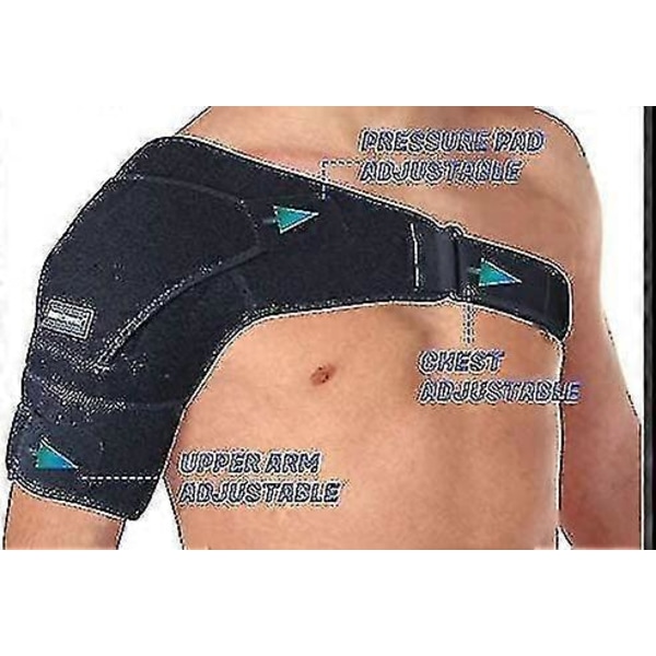 Magnetiskt axelstöd, kompressionsbandage, justerbar stabilisator, förebyggande av armskador