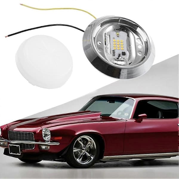 Base Lens Dome LED-lys med deksel for leselys Biltilbehør 8732777
