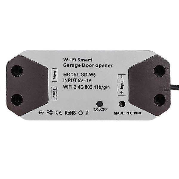 WiFi Smart Garageportöppnare Switch Garageportkontroller APP Fjärrkontroll Inget Nav Krävs P2025041101102