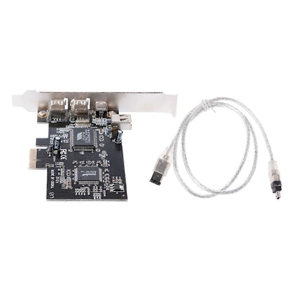 Video Capture -laajennuskortti PCIe 3x 1394A Firewire PCI Express - IEEE 1394