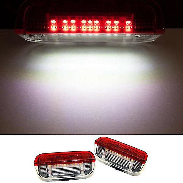 4 st LED-dörrvarningsljus välkomstprojektor för Golf 6 7 Mk5 Mk6 B6 B7 Cc