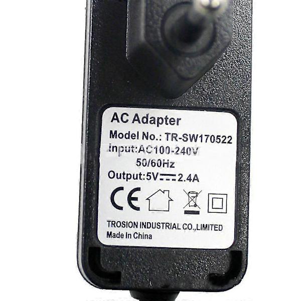 Laddare för N-switch Ns Spelkonsol Abs 5v 2.4a AC-adapter Laddning Usb Typ C Strömförsörjning Eu-kontakt Reseladdare