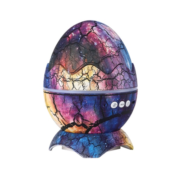 2023 Dinosaur Egg Night Light Galaxy Star-projektor med trådlös musikspelare och fjärrkontroll color 2